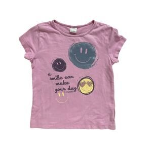 Purple S. Oliver Smiley Tee